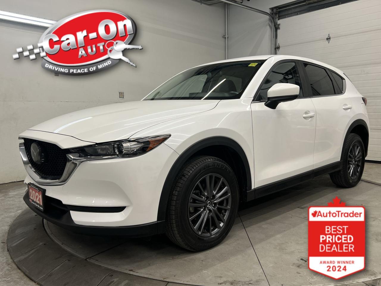 Used 2021 Mazda CX-5 GS |HEATED LEATHER |CARPLAY |17IN ALLOYS |LOW KMS for sale in Ottawa, ON