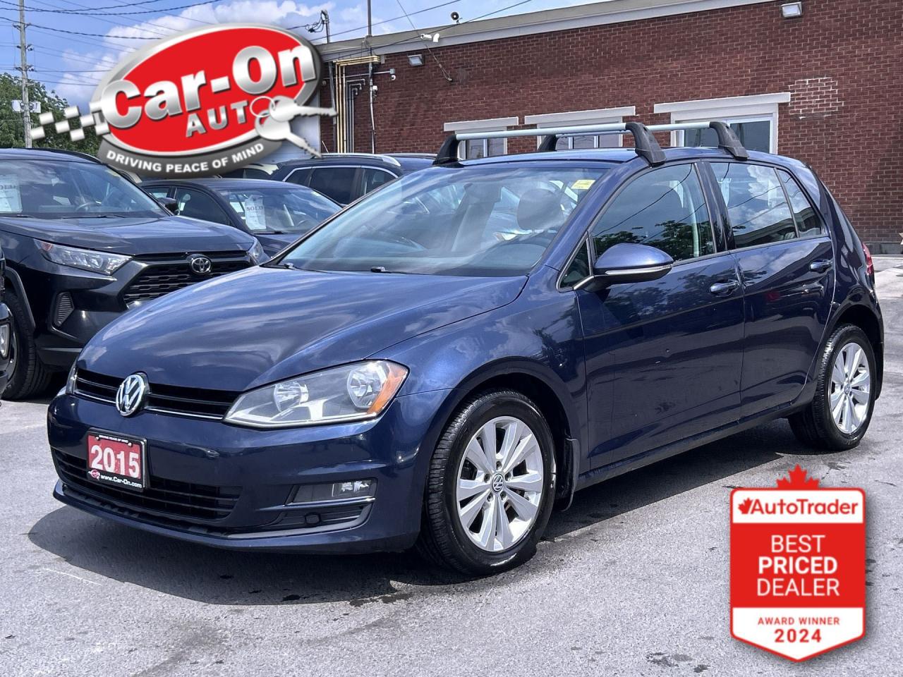 Used 2015 Volkswagen Golf COMFORTLINE | TDI | 6-SPEED | LEATHER |16IN ALLOYS for sale in Ottawa, ON