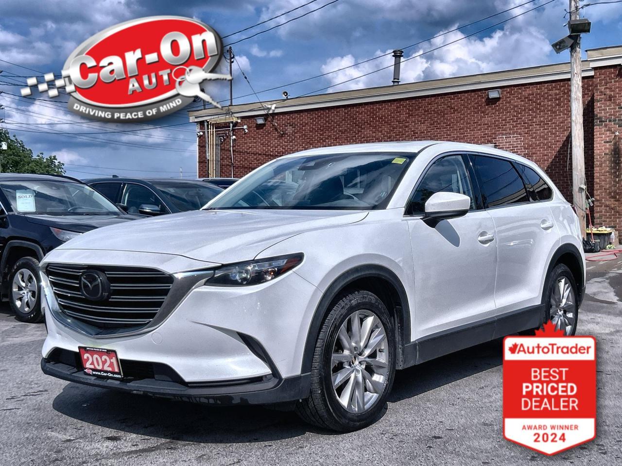 Used 2021 Mazda CX-9 GS-L AWD| 7-PASS| HTD LEATHER| SUNROOF| CARPLAY for sale in Ottawa, ON