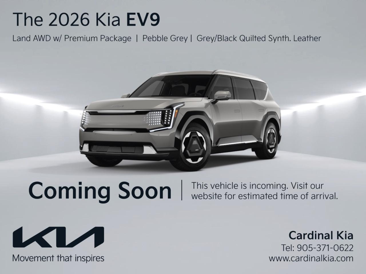 New 2026 Kia EV9 Land w/ Premium Package for sale in Niagara Falls, ON