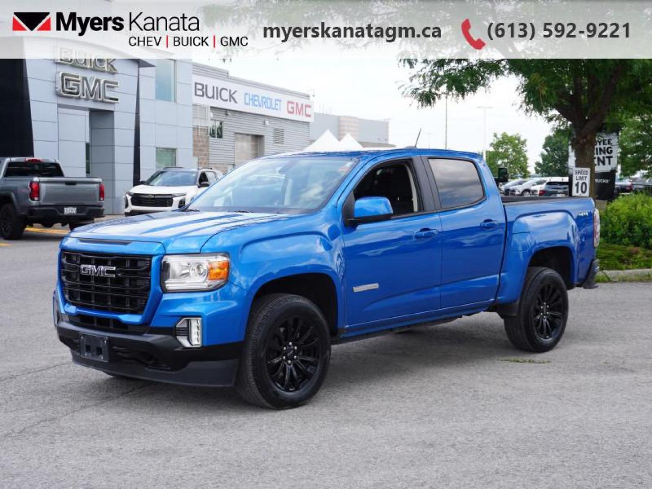 Used 2022 GMC Canyon Elevation  - Remote Start -  Apple CarPlay for sale in Kanata, ON