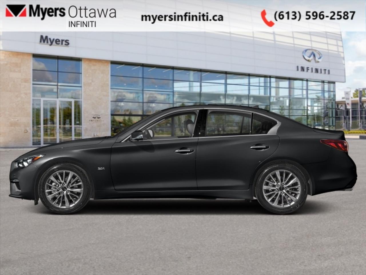 Used 2021 Infiniti Q50 Essential Tech  - Sunroof -  Heated Seats for sale in Ottawa, ON