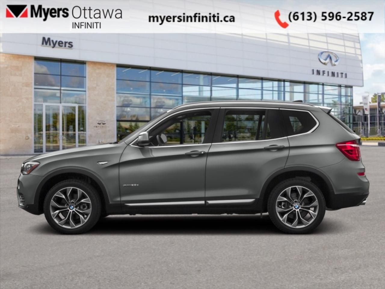 Used 2017 BMW X3 xDrive 28i  - Heated Seats -  Memory Seats for sale in Ottawa, ON
