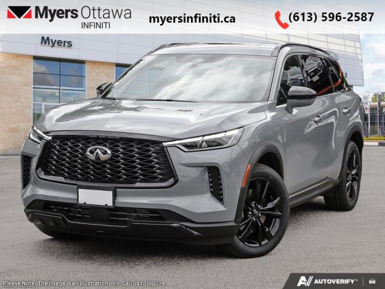 New 2025 Infiniti QX60 BLACK EDITION  - Navigation for sale in Ottawa, ON