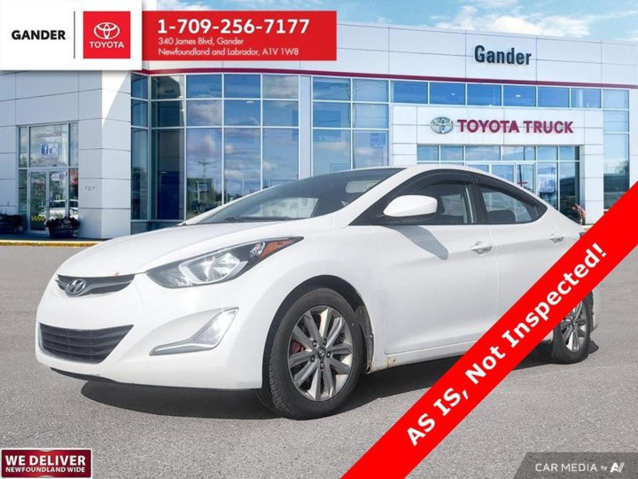 Used 2016 Hyundai Elantra Sport Appearance for sale in Gander, NL