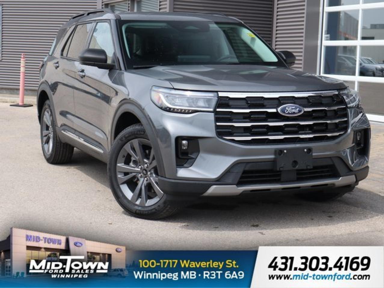 New 2025 Ford Explorer Active | LED Fog Lights | Garage Door Opener for sale in Winnipeg, MB