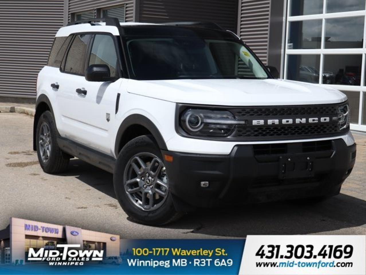 New 2025 Ford Bronco Sport Big Bend | Power Moonroof | Molle Strap System for sale in Winnipeg, MB