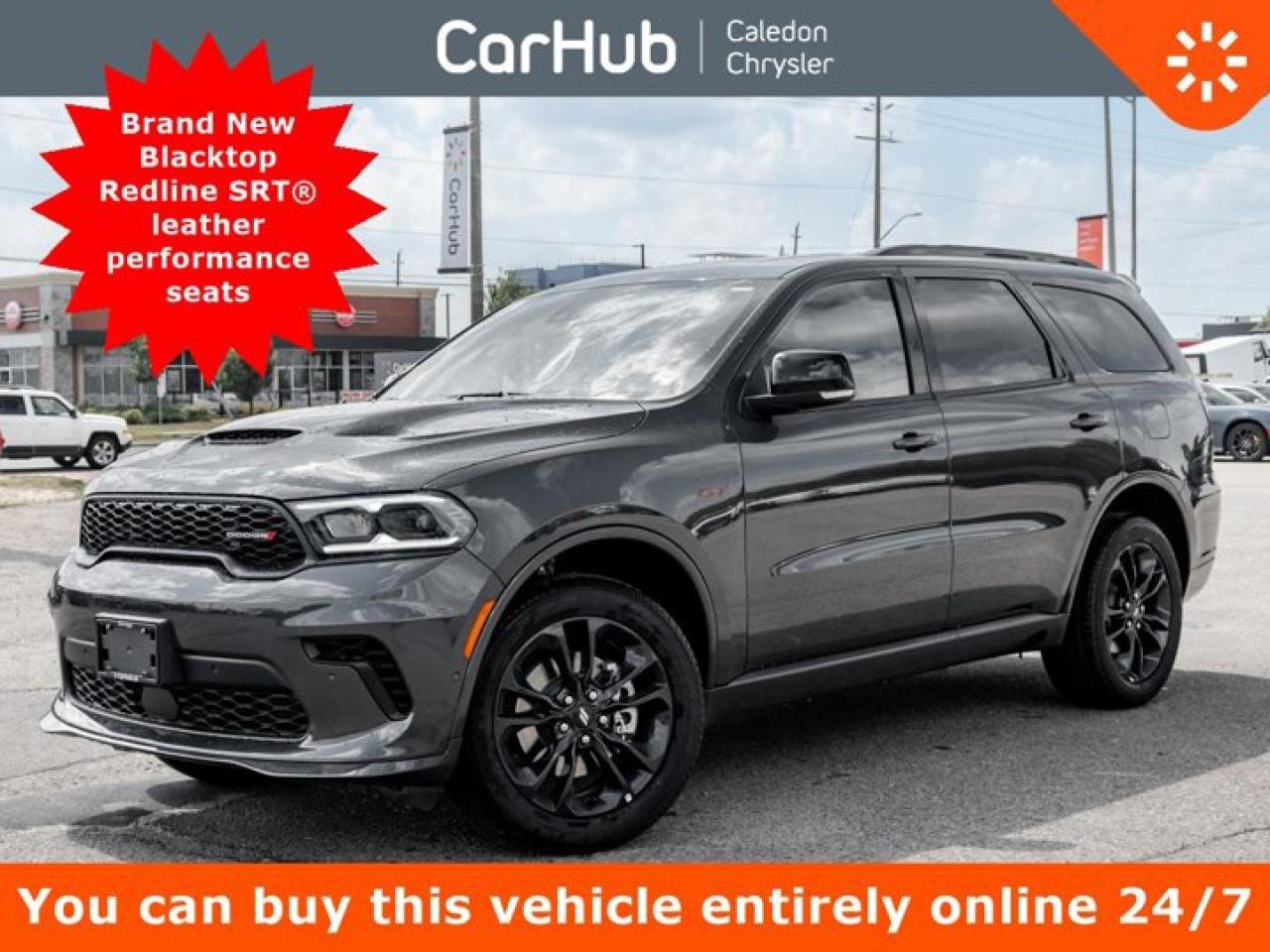 New 2025 Dodge Durango GT Plus AWD 6 Seater Sunroof Black Top Redline Pkg10.1