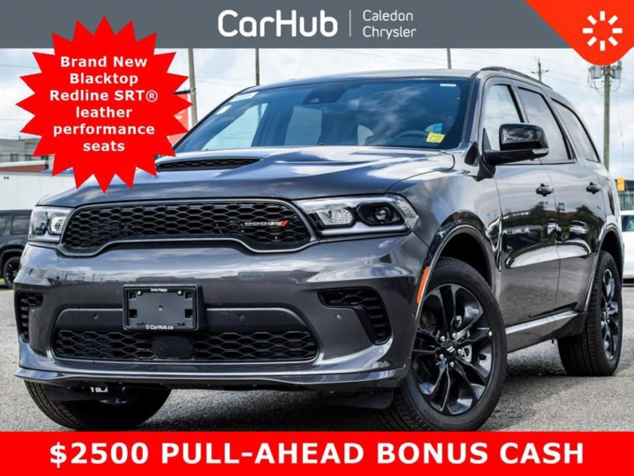 New 2025 Dodge Durango GT Plus AWD 6 Seater Sunroof Black Top Redline Pkg10.1
