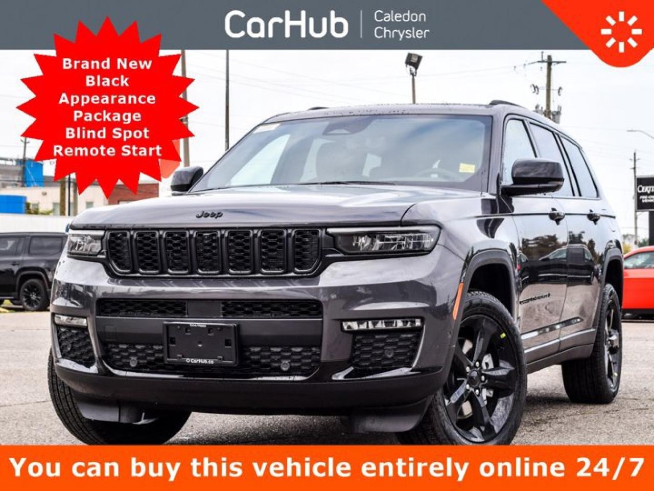 New 2025 Jeep Grand Cherokee L Limited 7 Seater Pano Sunroof 360 Camera Luxury Group for sale in Bolton, ON