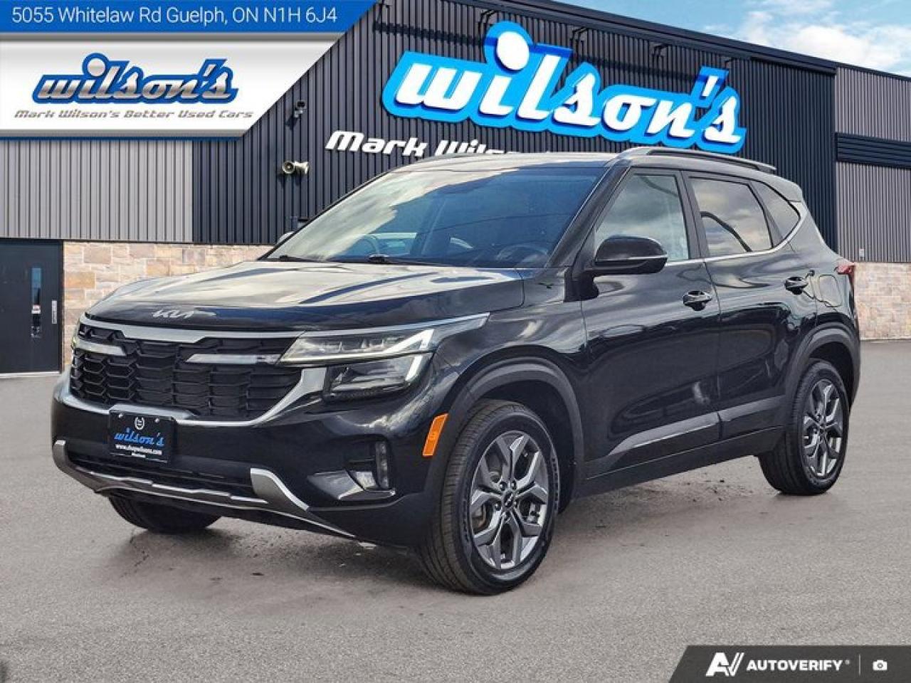Used 2024 Kia Seltos EX | Leather | Sunroof | Heated Seats + Steering | Carplay + Android | New Tires | New Brakes | for sale in Guelph, ON
