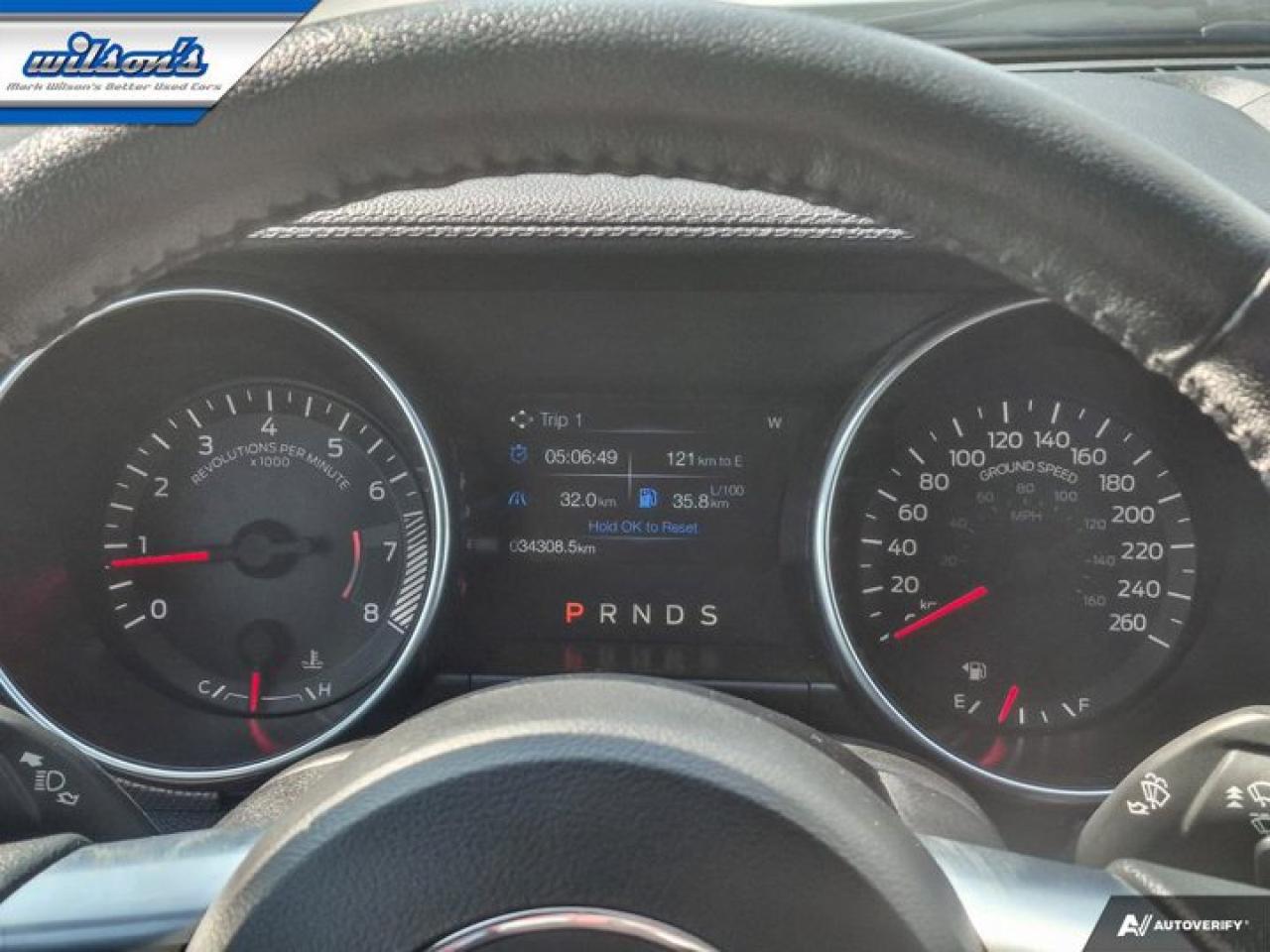 2020 Ford Mustang EcoBoost Convertible - Wheel & Stripe PKG | Auto | Reverse Camera | Summer Fun!! Photo