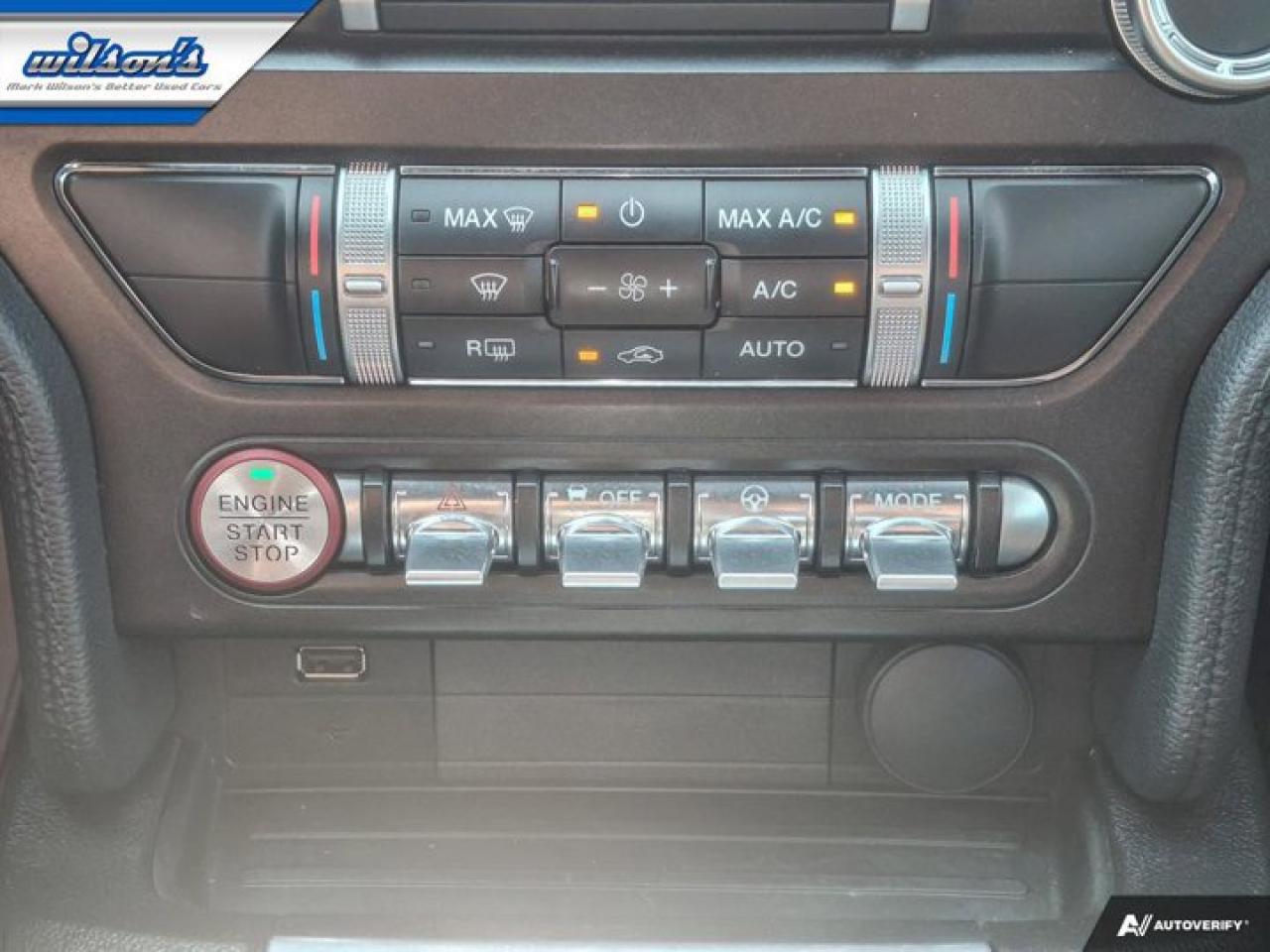 2020 Ford Mustang EcoBoost Convertible - Wheel & Stripe PKG | Auto | Reverse Camera | Summer Fun!! Photo