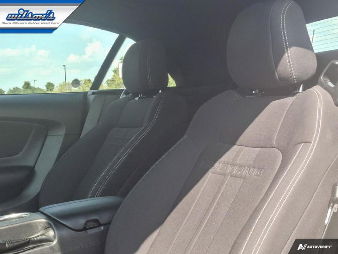 2020 Ford Mustang EcoBoost Convertible - Wheel & Stripe PKG | Auto | Reverse Camera | Summer Fun!! Photo