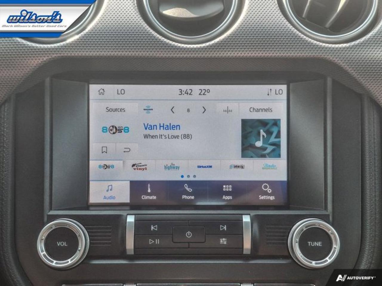 2020 Ford Mustang EcoBoost Convertible - Wheel & Stripe PKG | Auto | Reverse Camera | Summer Fun!! Photo