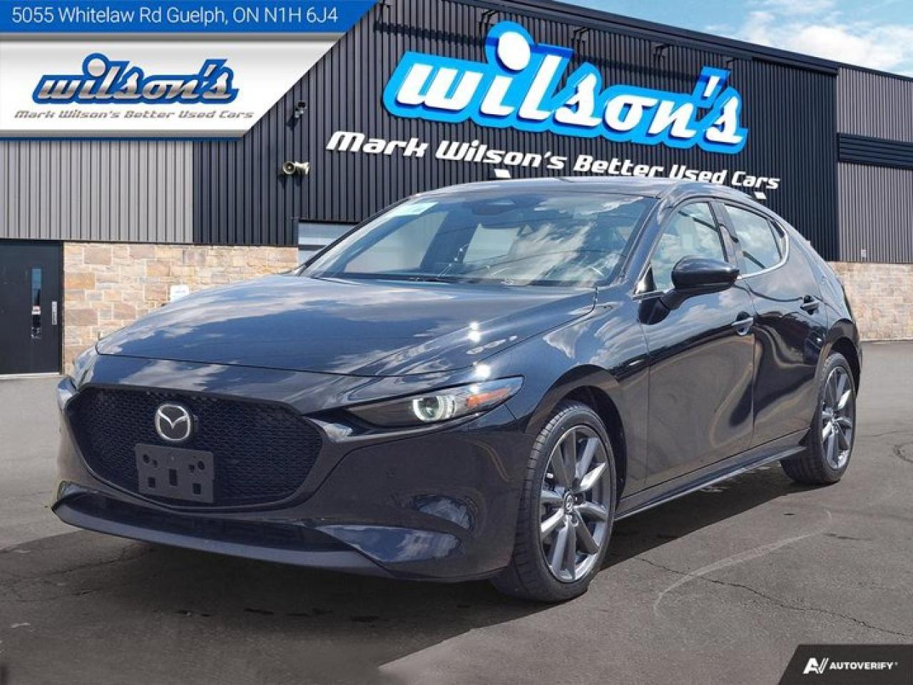 Used 2024 Mazda MAZDA3 Sport GT Hatchback| Manual | Leather | Sunroof | Nav | 360 Camera | Apple CarPlay | for sale in Guelph, ON