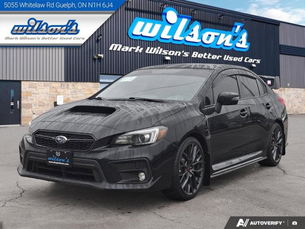 Used 2020 Subaru WRX Sport | 6-Speed Manual | Sunroof | Power Seat | Small Spoiler | Heated Seats | New Tires | for sale in Guelph, ON