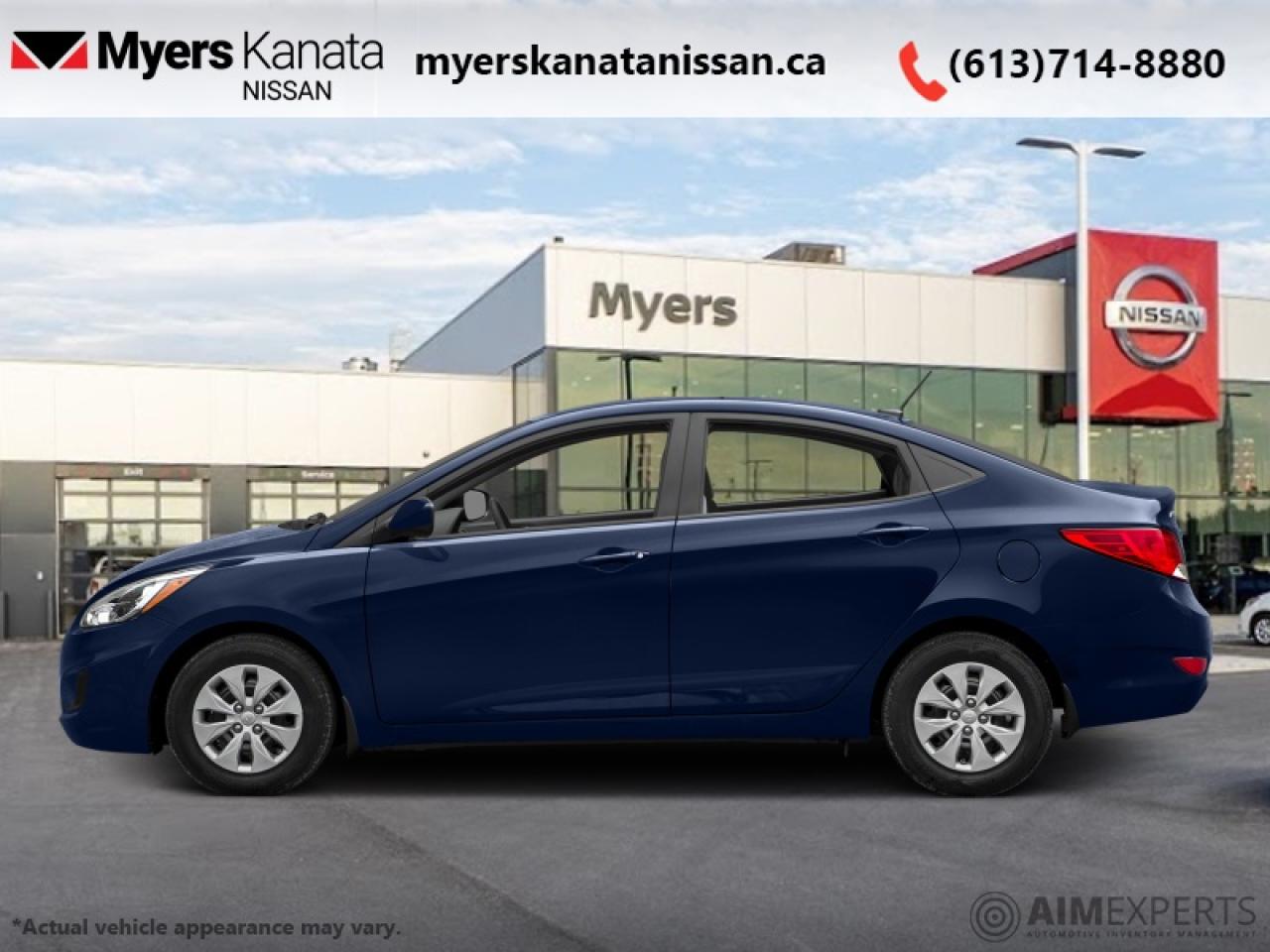 Used 2015 Hyundai Accent SE  - Sunroof -  Bluetooth for sale in Kanata, ON