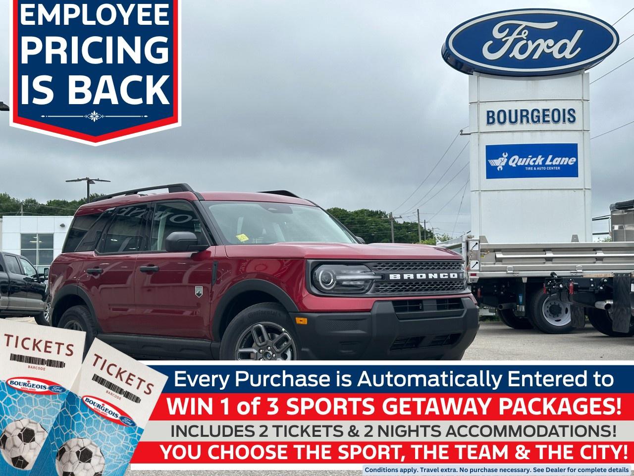 New 2025 Ford Bronco Sport Big Bend 4x4 for sale in Midland, ON