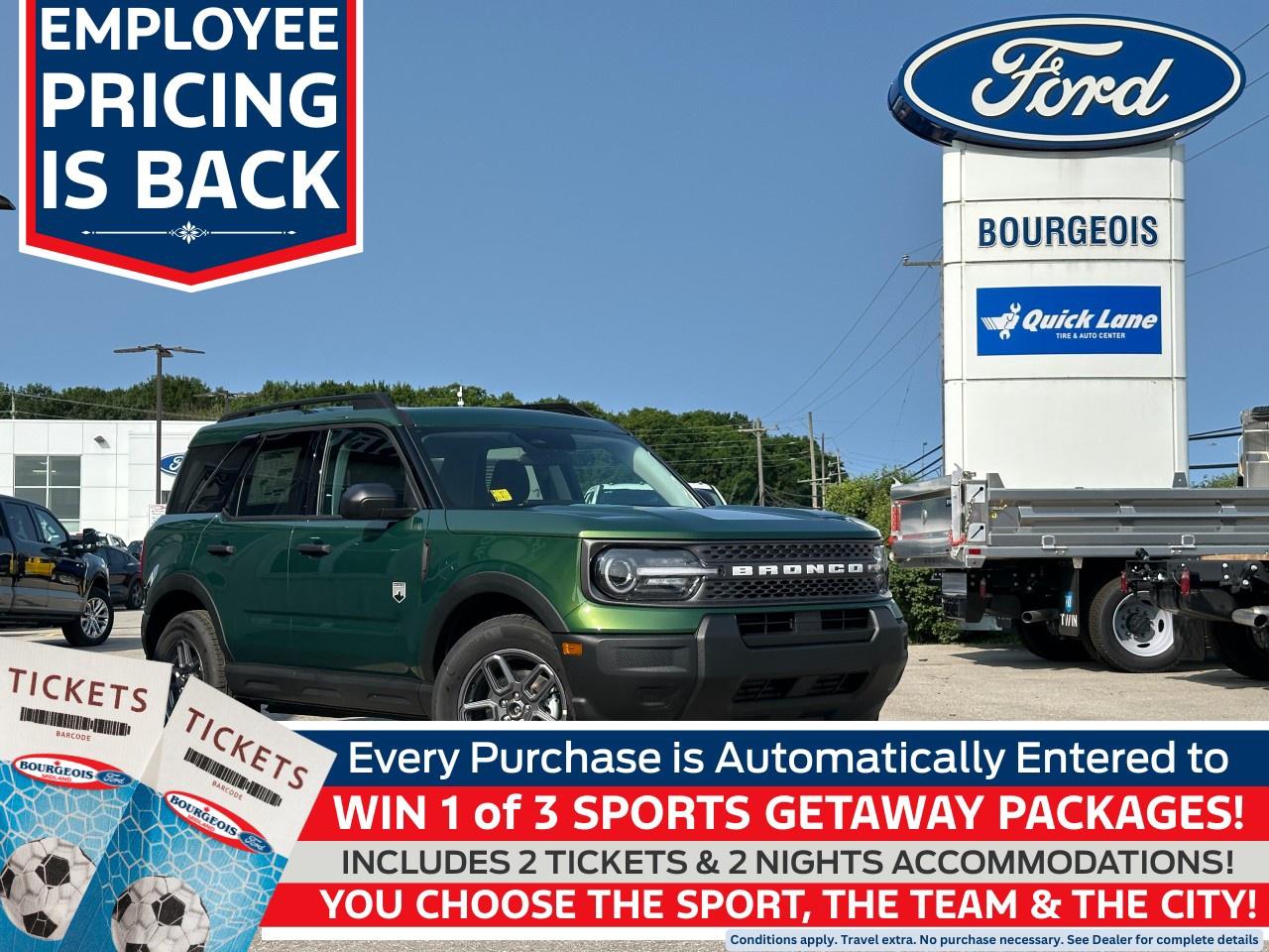 New 2025 Ford Bronco Sport Big Bend 4x4 for sale in Midland, ON