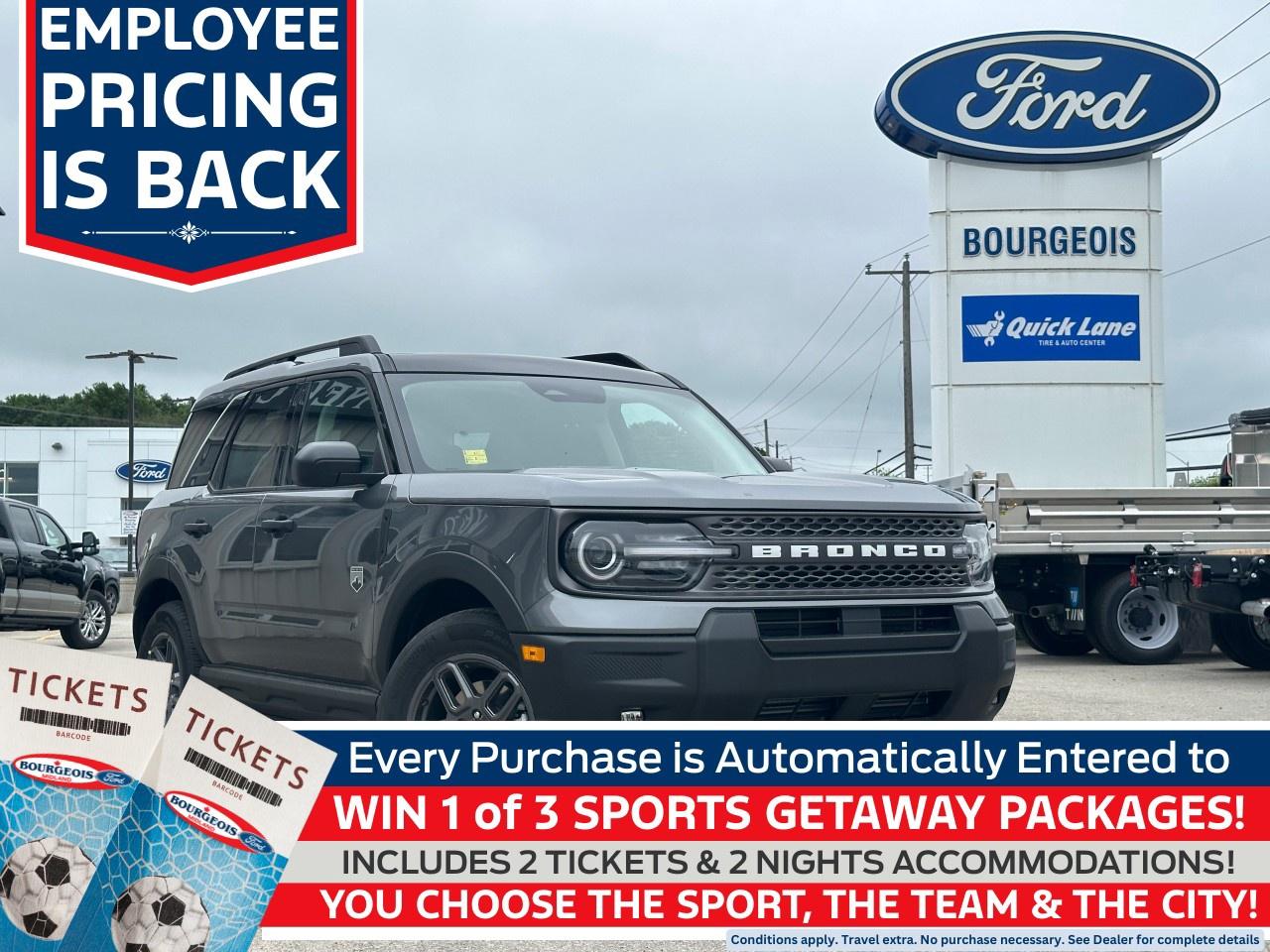 New 2025 Ford Bronco Sport Big Bend 4x4 for sale in Midland, ON
