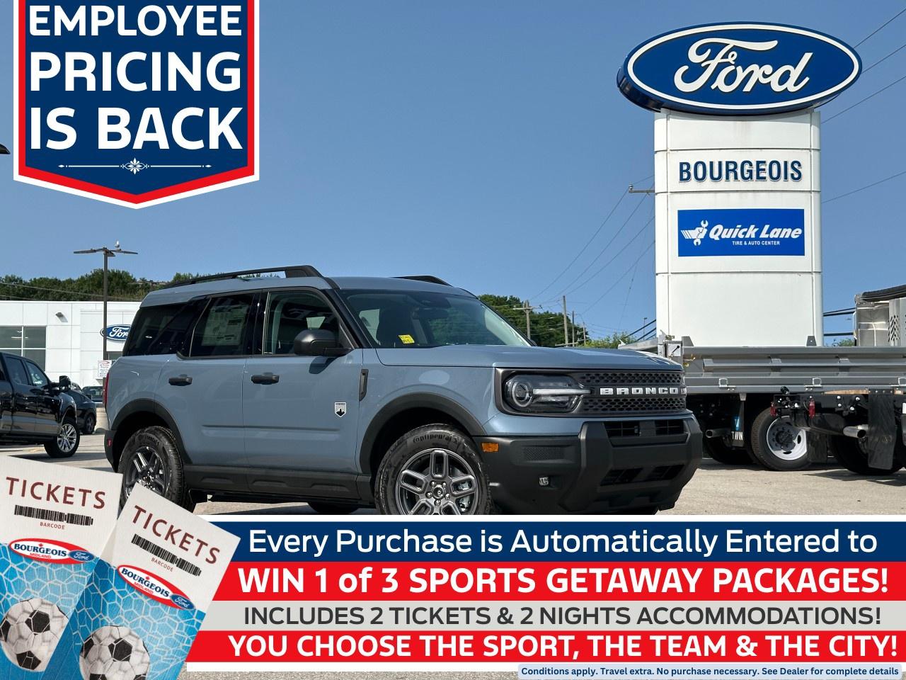 New 2025 Ford Bronco Sport Big Bend 4x4 for sale in Midland, ON