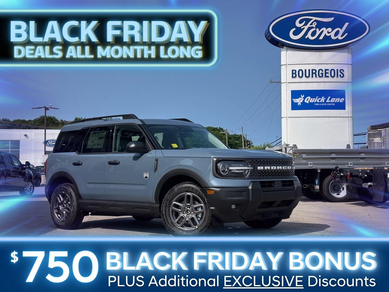 New 2025 Ford Bronco Sport Big Bend 4x4 for sale in Midland, ON