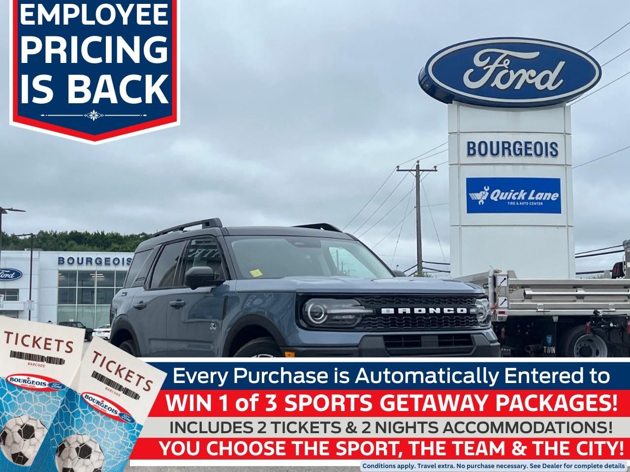 New 2025 Ford Bronco Sport Outer Banks 4X4 for sale in Midland, ON