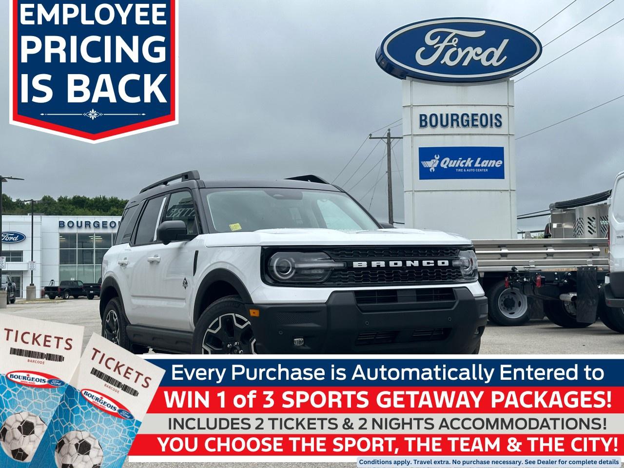 New 2025 Ford Bronco Sport Outer Banks 4X4 for sale in Midland, ON