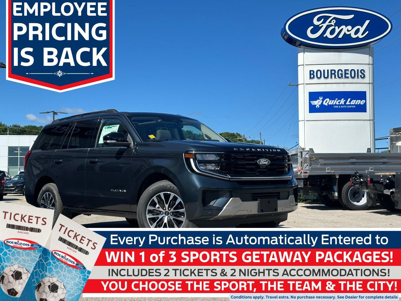 New 2025 Ford Expedition Platinum 4x4 for sale in Midland, ON
