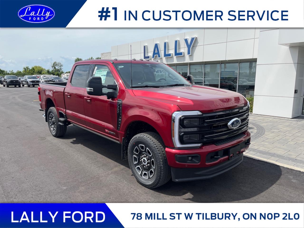 New 2025 Ford F-350 Platinum for sale in Tilbury, ON