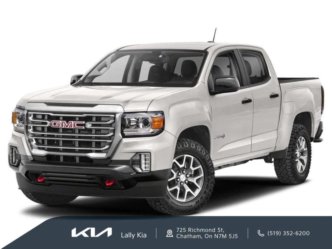 Used 2021 GMC Canyon AT4 w/Cloth | Low KMs | Clean CarFax | Long Box for sale in Chatham, ON