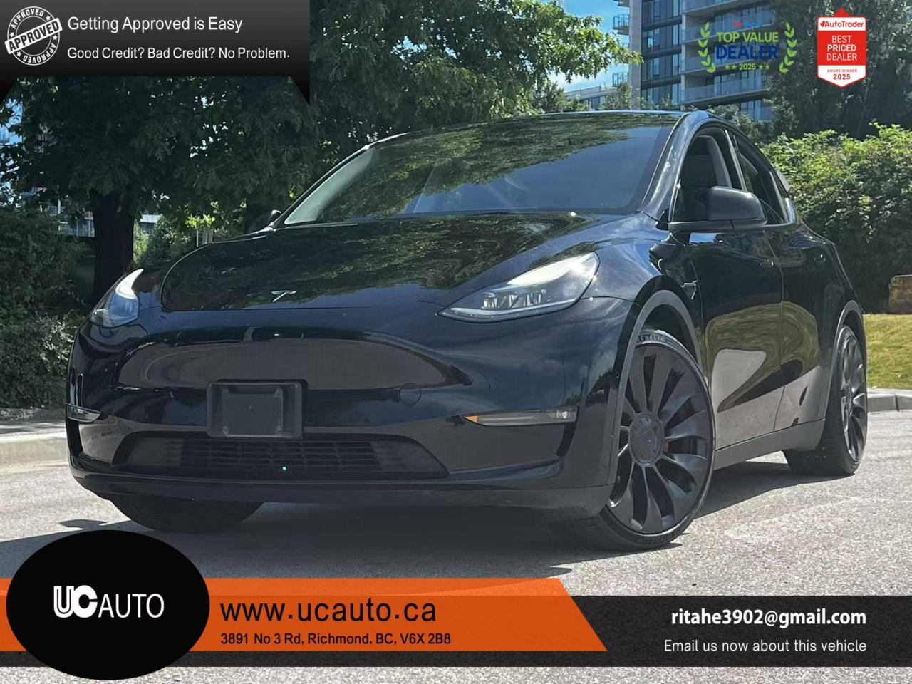Used 2022 Tesla Model Y Performance AWD/ NO ACCIDENT for sale in Richmond, BC