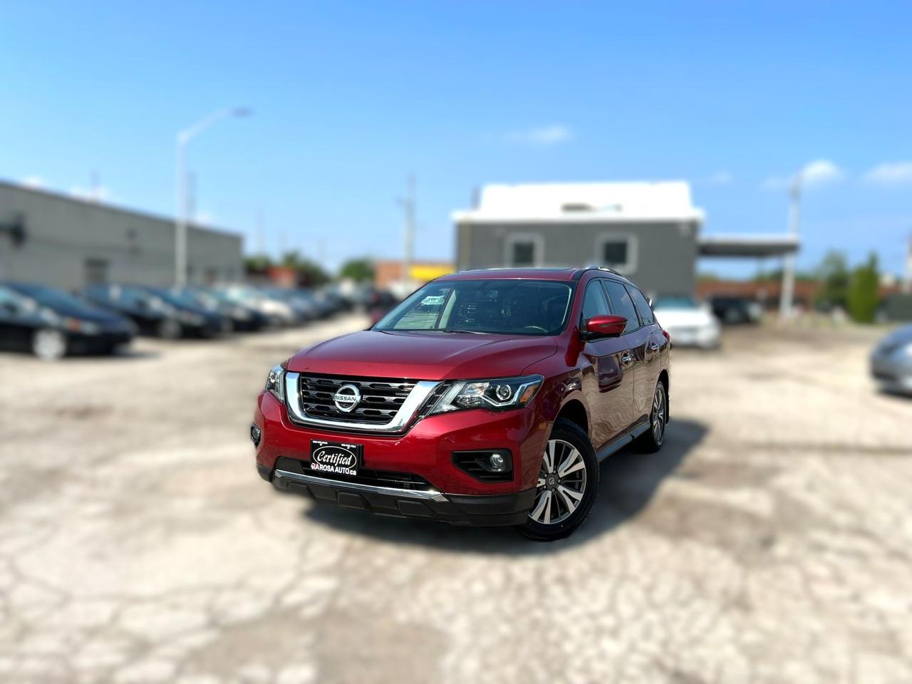 Used 2017 Nissan Pathfinder 4WD 7PASS FULLY LOADED SUNROOF BLINDSPOT BACKUPCAM for sale in Oakville, ON