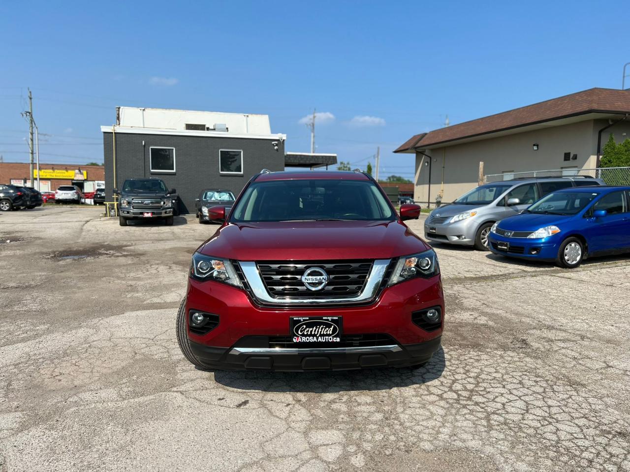 2017 Nissan Pathfinder 4WD 7PASS FULLY LOADED SUNROOF BLINDSPOT BACKUPCAM - Photo #9