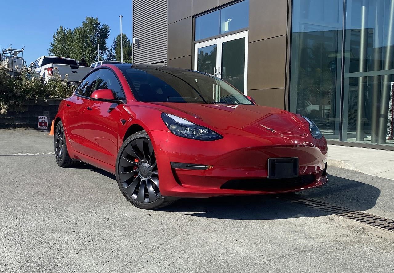 Used 2022 Tesla Model 3 Performance for sale in Abbotsford, BC