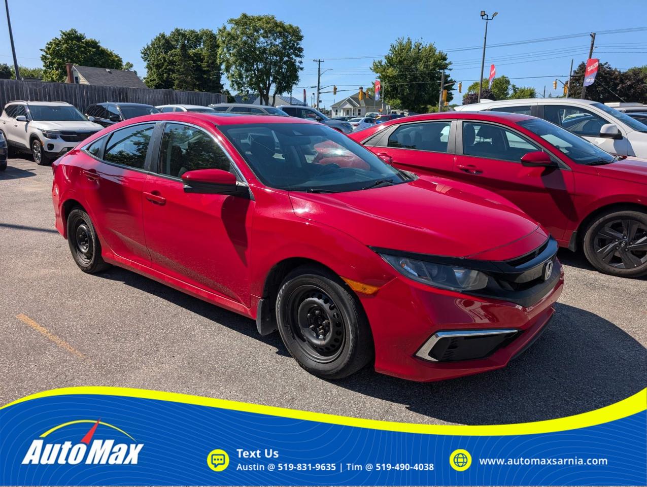 Used 2021 Honda Civic EX for sale in Sarnia, ON