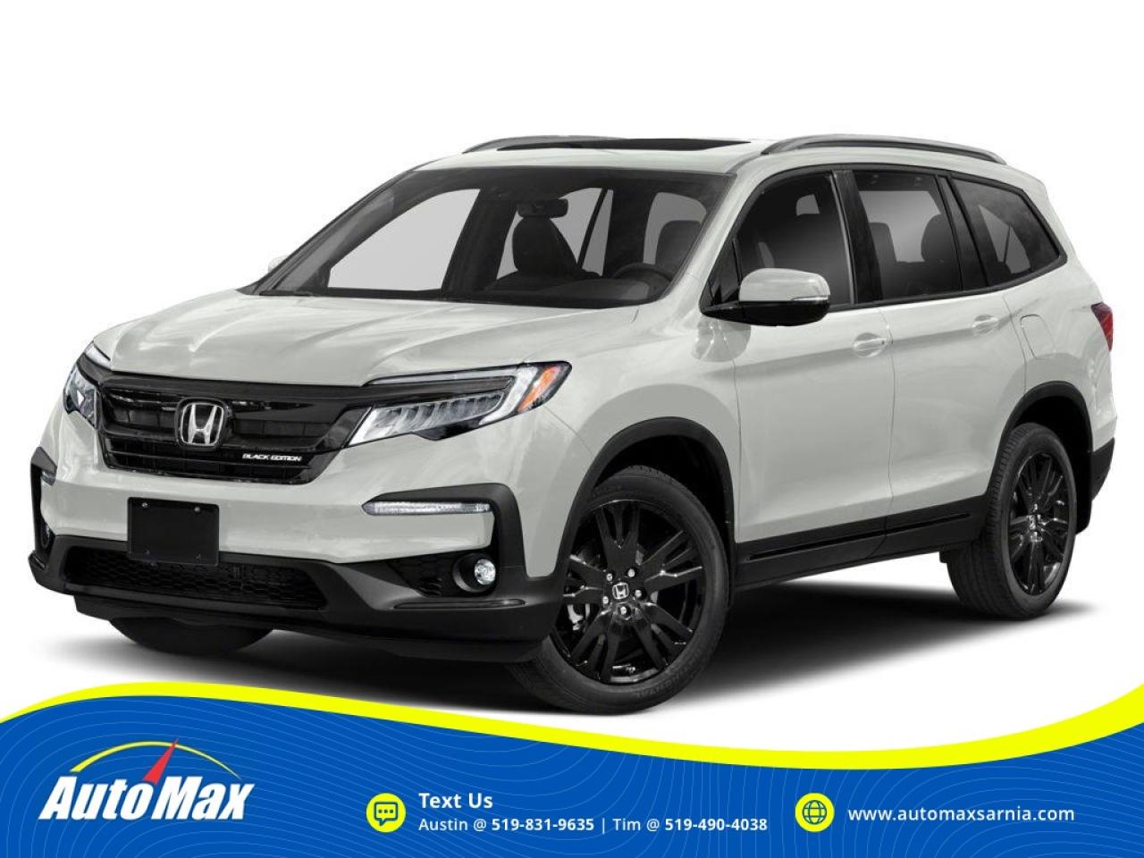 Used 2021 Honda Pilot Black Edition for sale in Sarnia, ON