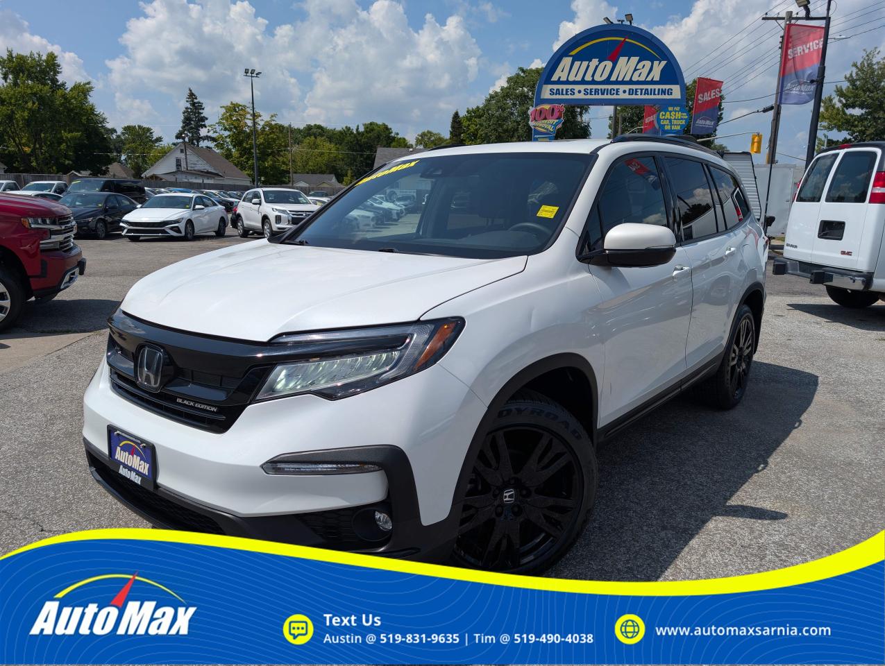 Used 2021 Honda Pilot Black Edition BLACK EDITION! $37,777!!! for sale in Sarnia, ON