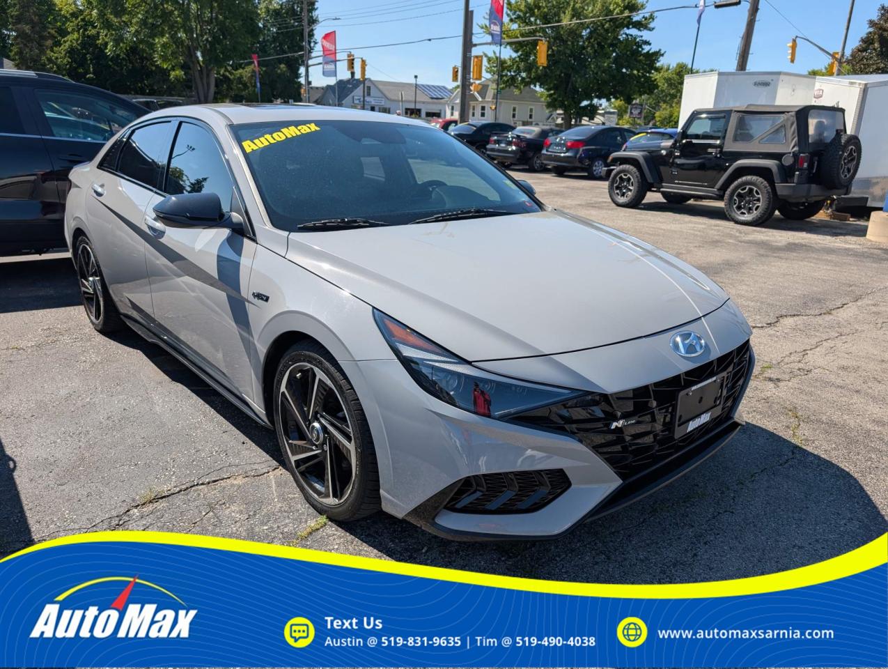 Used 2022 Hyundai Elantra N LINE for sale in Sarnia, ON