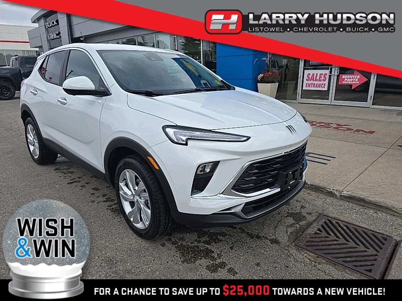 HUDSONS HAS IT!
See it - Drive it - Own it - LOVE it.

At Larry Hudson Chevrolet Buick GMC we make car buying a breeze! New car pricing with $0 down approvals are among your options (*on approved credit). There are a variety of finance and lease options available. Also expect top dollar for your trade-in!

Selling price/payment shown includes cash incentive(s). Does not include HST & Licensing. Bi-Weekly payments reflect current Chevrolet Buick and GMC incentives. We have professional Product Specialist to guide you through your vehicle purchase. Contact us for more info! 1-800-350-3325