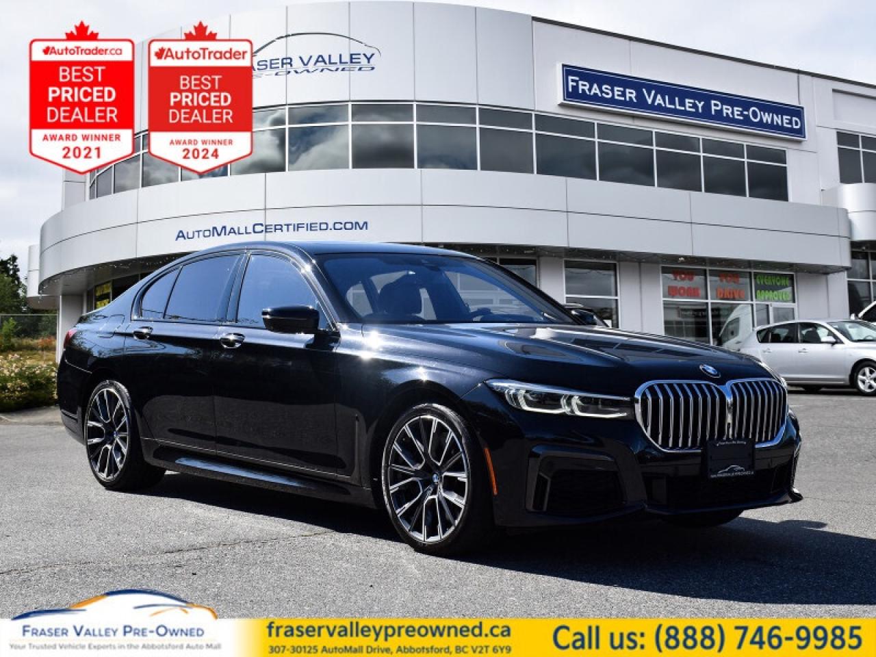 Used 2020 BMW 7 Series 750i xDrive  - Sunroof -  Leather Seats - $188.11 for sale in Abbotsford, BC