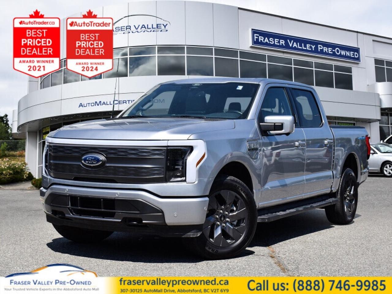 Used 2022 Ford F-150 Lightning Lariat  Ext Range Battery for sale in Abbotsford, BC