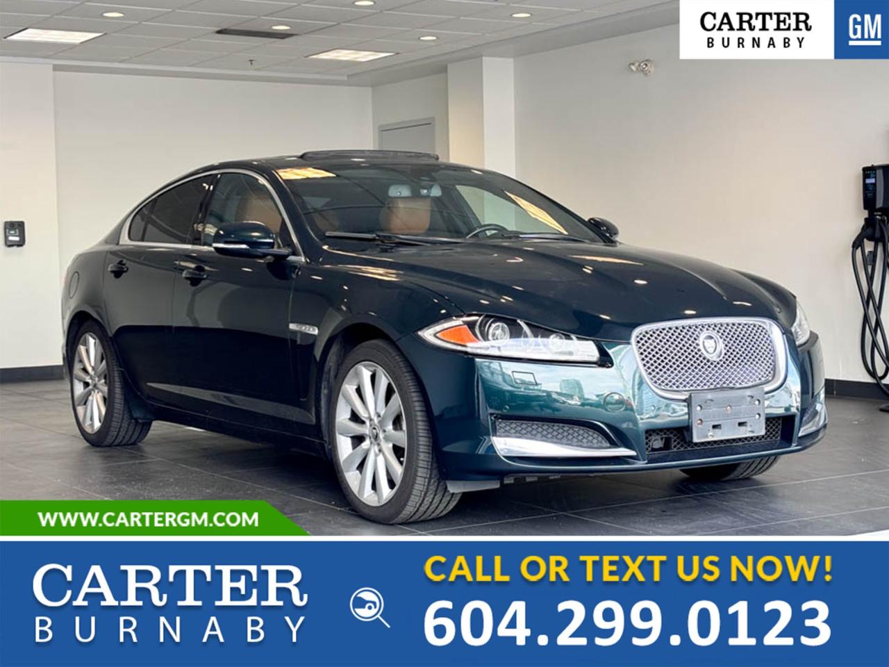Used 2013 Jaguar XF AWD | 3.0L ENGINE/SUN ROOF/LEATHER INTERIOR for sale in Burnaby, BC