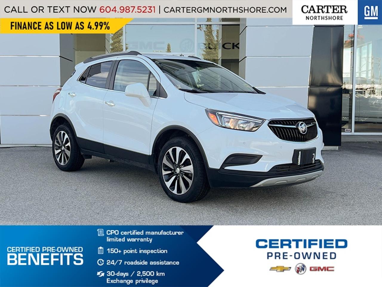 Used 2021 Buick Encore PREFERRED AWD | Moonroof/Climate Ctrl/Rear Cam for sale in North Vancouver, BC