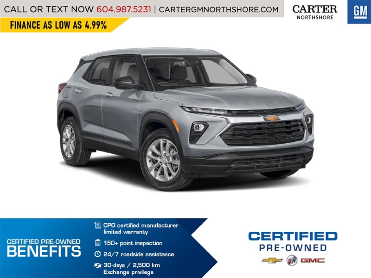Used 2021 Chevrolet TrailBlazer ACTIV | Pano Sunroof/Adpt Cruise/Skid Plates for sale in North Vancouver, BC