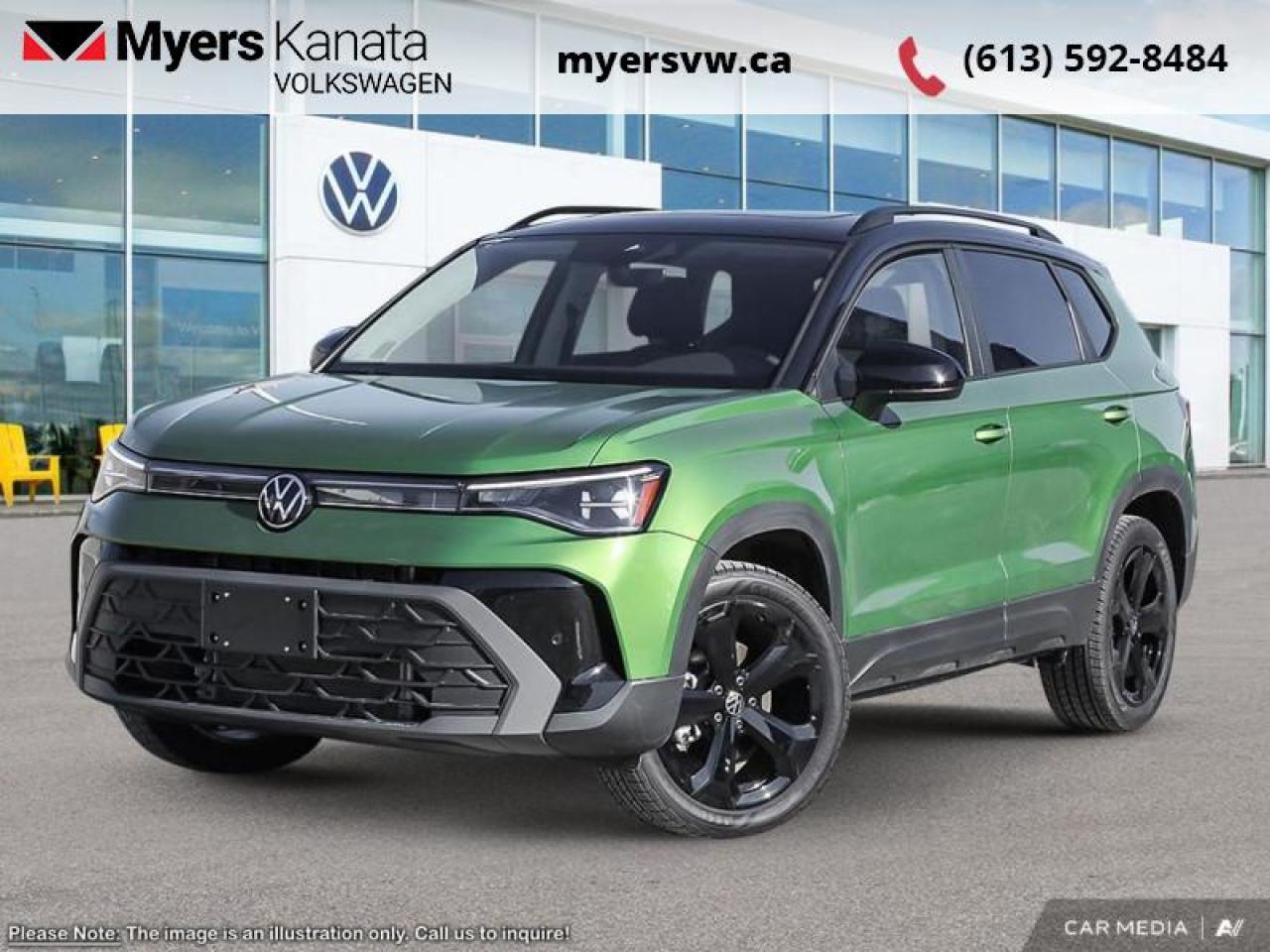 New 2025 Volkswagen Taos Comfortline Black Edition for sale in Kanata, ON