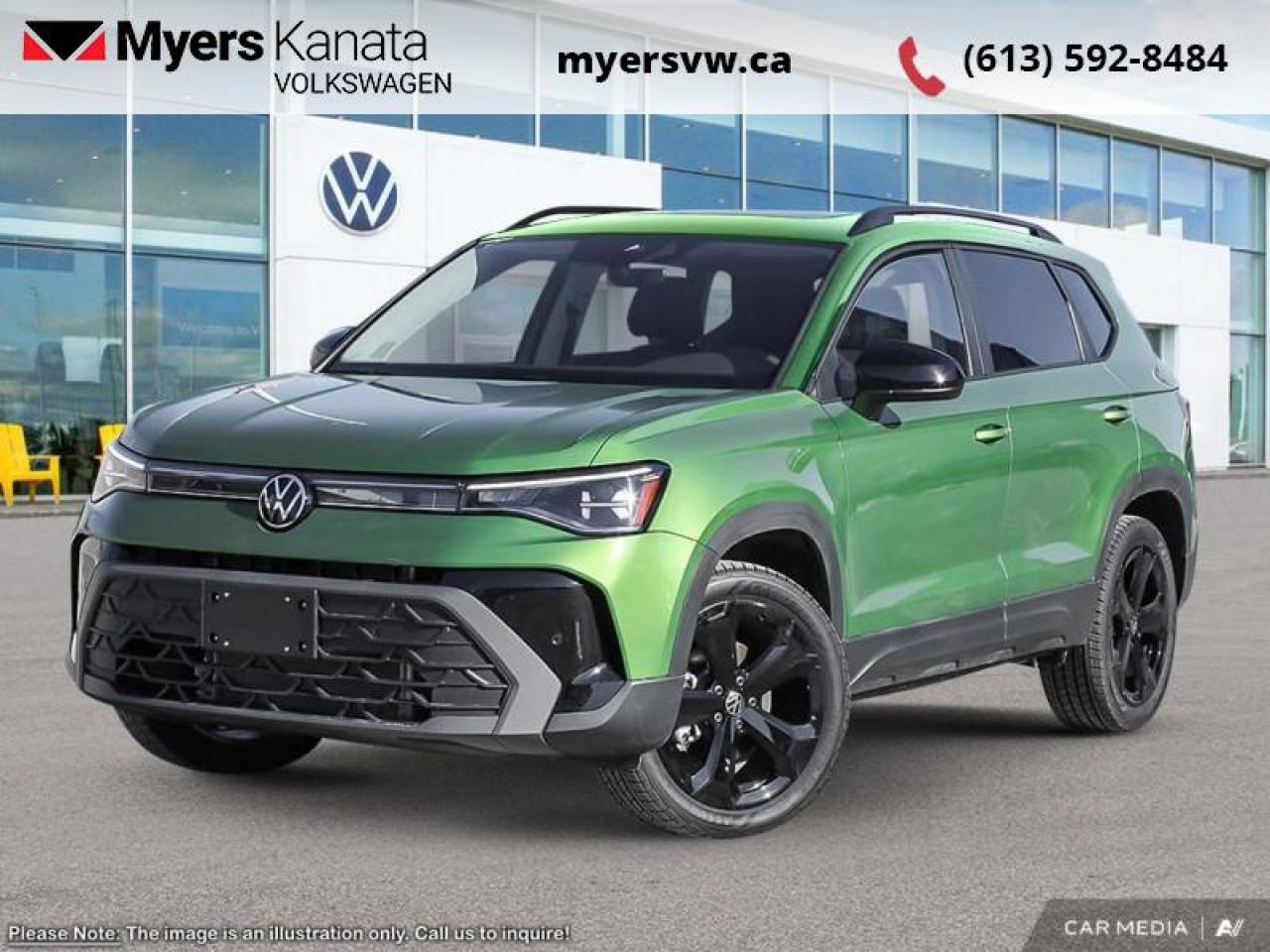 New 2025 Volkswagen Taos Comfortline Black Edition for sale in Kanata, ON