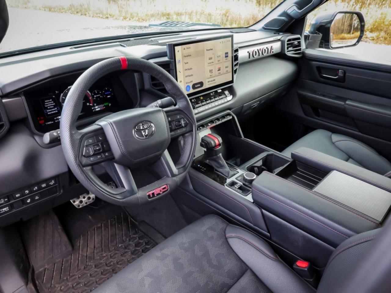 2025 Toyota Tundra Hybrid TRD Pro  - $619 B/W Photo