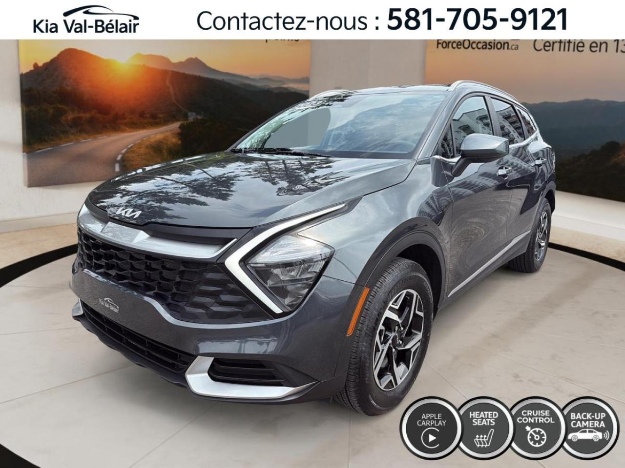 Used 2023 Kia Sportage LX * AWD * CAMÉRA * CARPLAY * CRUISE * GPS * A/C for sale in Québec, QC